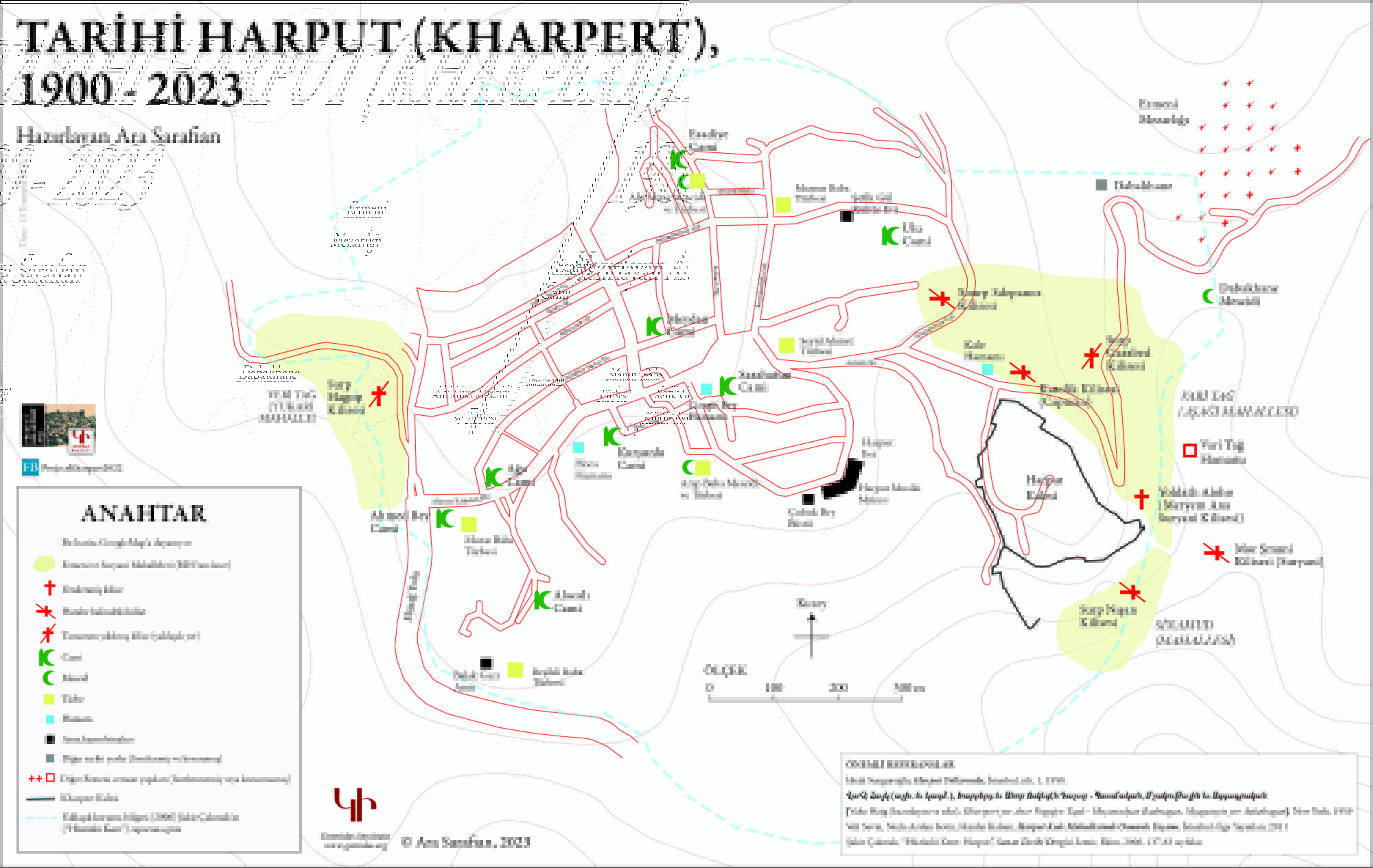 Tarihi Harput (Kharpert), 1900-2023
